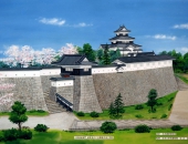 白河小峰城桜御門並びに続塀復元設計